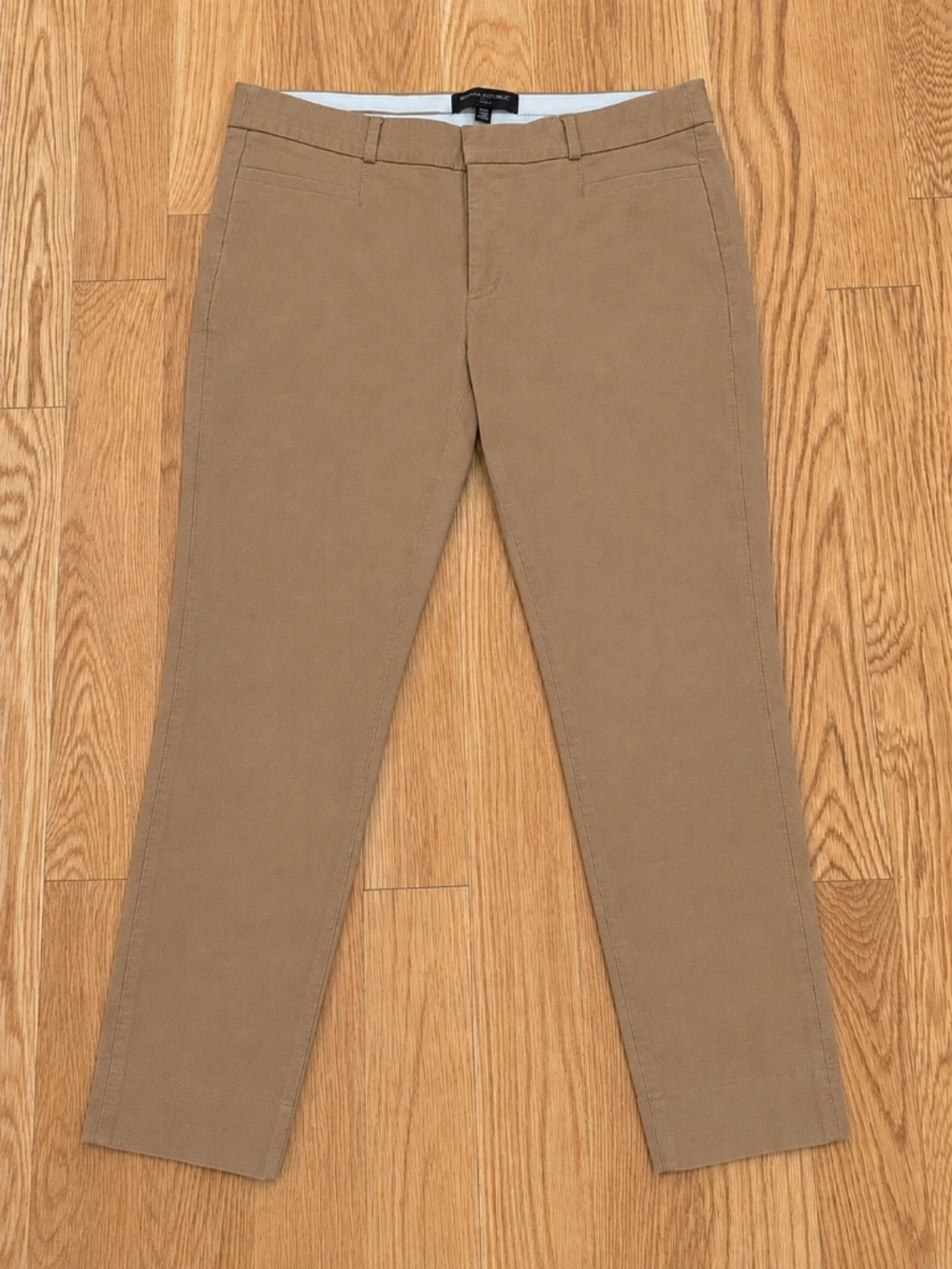 Banana Republic Sloan Petite Pants Size 10 Camel/Brown
